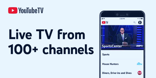 YouTube TV - Watch & DVR Live Sports, Shows & News